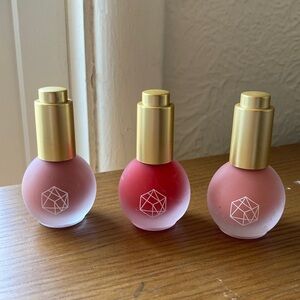 Em Cosmetics Serum Blush - rose milk, venetian rose, cherry splash